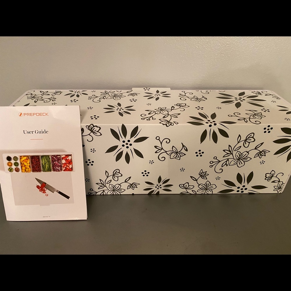 Temptations Black & White Floral Prep deck NEW!